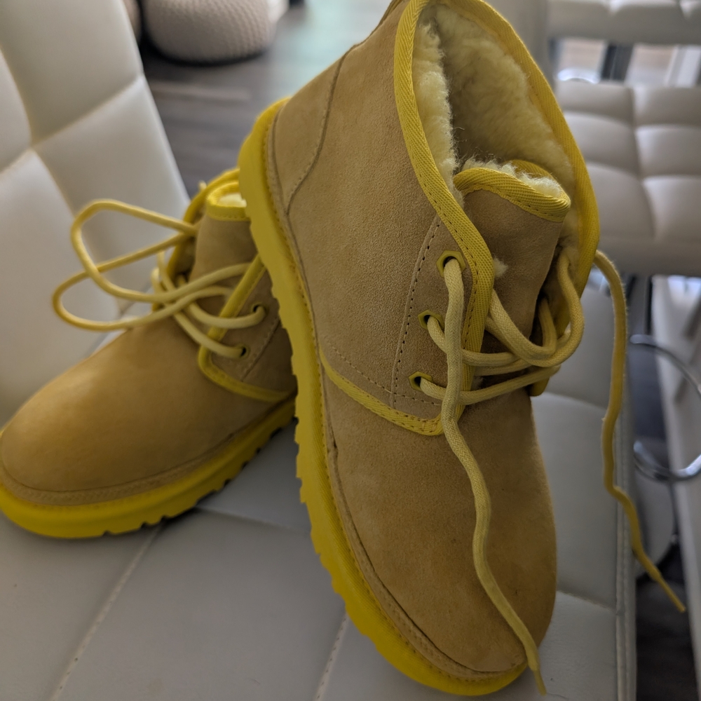 UGG Men's or Women's Yellow flawless Neumel Canary Boots